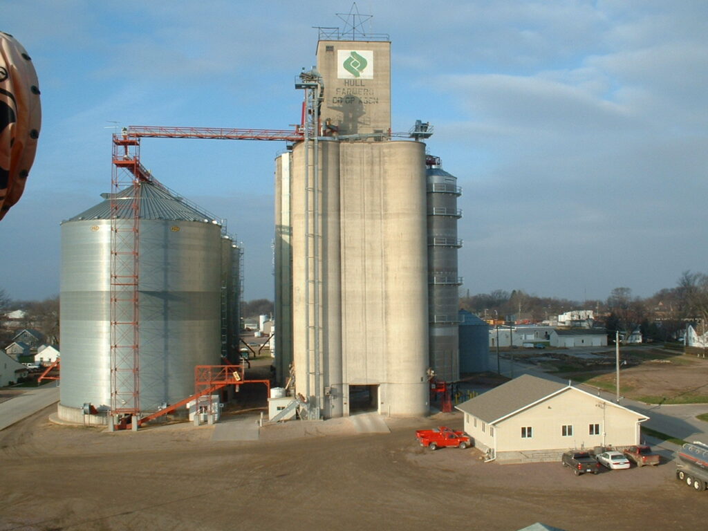 A grain complex in the Odesa region is up for auction.