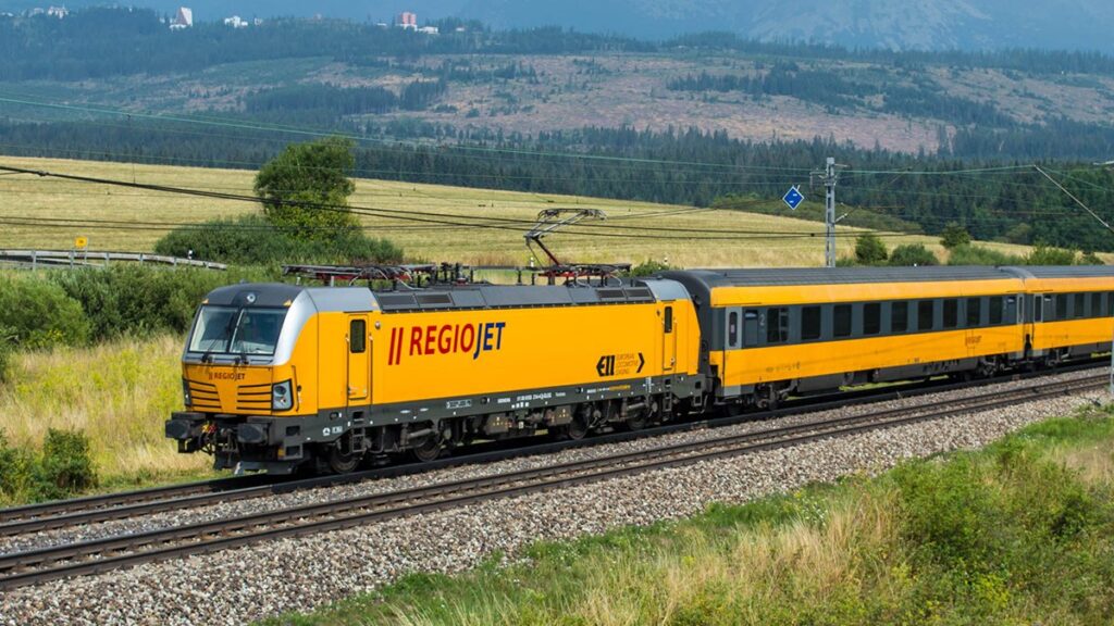 The Czech carrier RegioJet has launched passenger trains between Prague, Lviv, and Kyiv.