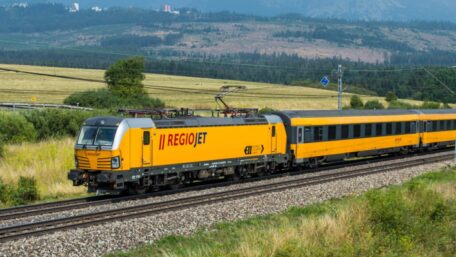 The Czech carrier RegioJet has launched passenger trains between Prague, Lviv, and Kyiv.