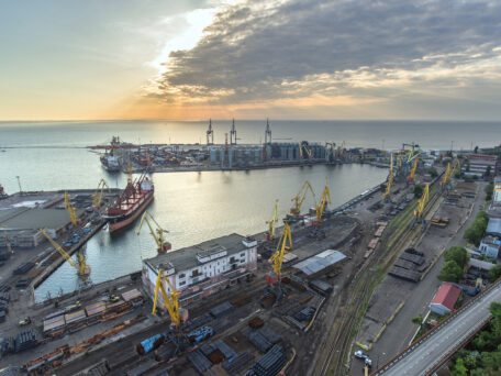Romania has established a railway path to the Danube port to speed up Ukrainian exports.