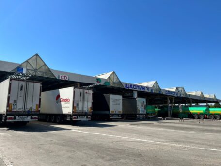 Le trafic de camions vers la Pologne au poste frontière de Korczowa – Krakovets a augmenté de 51 %.