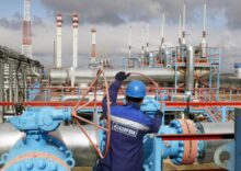 Russian Gazprom reduced production volumes by 12% and exports by 35%.