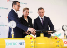 Poland has launched the Baltic Pipeline to import Norwegian gas.