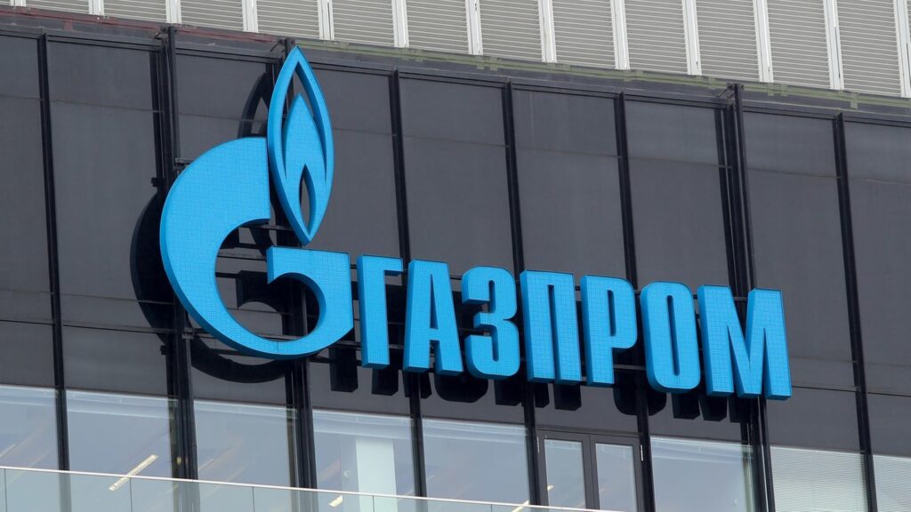 Gazprom reduced gas production by 17% over last three quarters; exports fell by 40%.