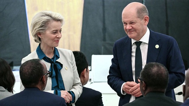 Scholz and von der Leyen propose the creation of a new Marshall Plan for Ukraine.