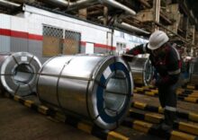 Metal production in Ukraine decreased by a third.