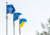 The majority of Ukrainians support Ukraine's accession to NATO and the EU.