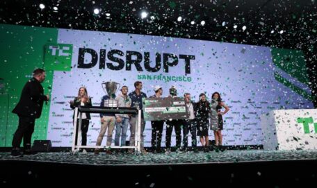 Ukrainian startups were present at TechCrunch Disrupt for the first time.