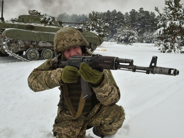 Ukrainian troops have an advantage over the Russian army during the winter.