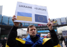 Most Europeans are in favor of Ukraine joining the EU.