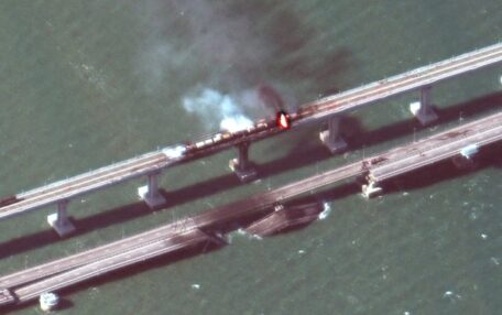 Russia has increasing difficulties with logistics due to the Crimean bridge damage.