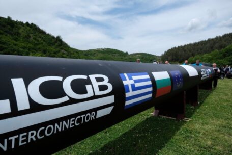 A new Russian-alternative gas pipeline has opened in Europe.