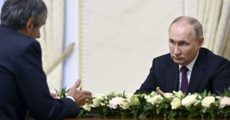 Гроссі обговорив з Путіним ситуацію на Запорізькій АЕС.