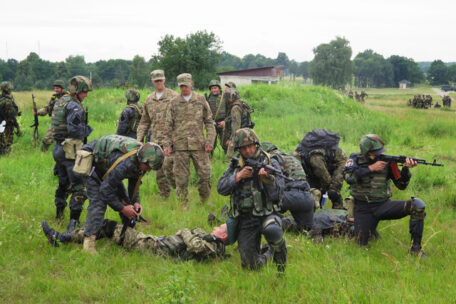 Presque tous les pays de l’OTAN et de l’UE participent à des programmes de formation destinés aux militaires ukrainiens.