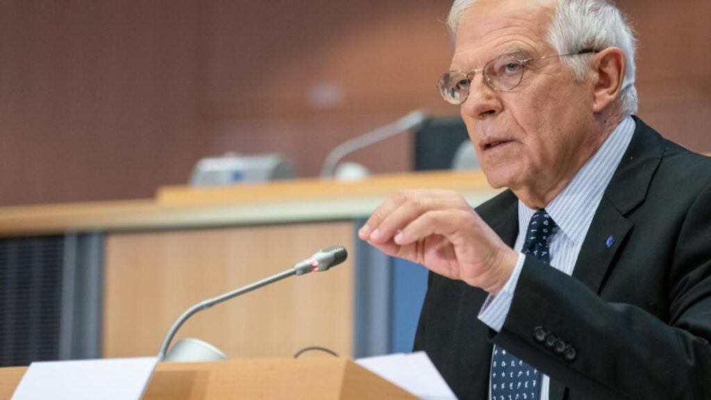 Borrell promises Ukraine EU support during the winter.