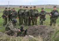 Training of Russian troops is being conducted in Belarus due to a lack of instructors and equipment.