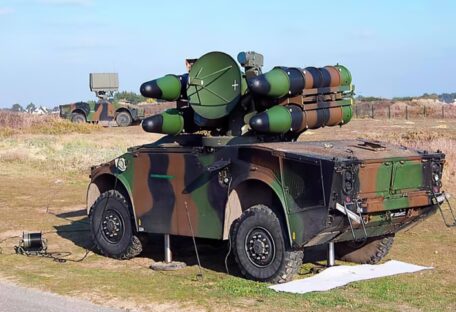 Ukraina otrzymała od Francji systemy przeciwlotnicze Crotale.