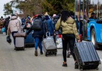 Украинские беженцы вернулись в ЕС после праздников.