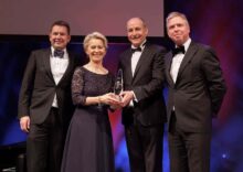 Ursula von der Leyen and President Zelenskyy both honored at the Business & Finance Awards 2022.