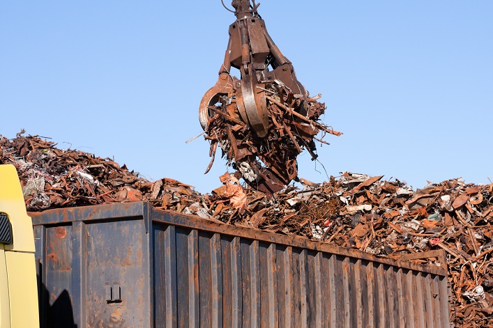Ukraine has reduced exports of coke, iron ore, and scrap metal to record levels.