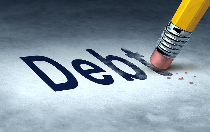 Ukraine has managed to reduce its public and private debts.