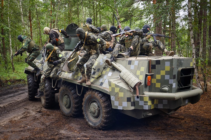 Ukrainian military personnel completed their training in the Czech Republic.