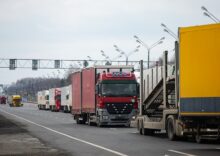 На польской границе начала действовать электронная очередь для грузовиков.