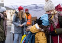 About a third of Ukrainian refugees in Germany want to stay there.