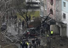 Beim Hubschrauberabsturz kam die Führung des Innenministeriums der Ukraine ums Leben.