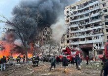 35 Tote und 75 Verletzte sind die Folgen der Katastrophe in Dnipro infolge des schweren russischen Angriffs.