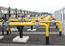 Ukraine pumps European gas to storage facilities through Moldova.