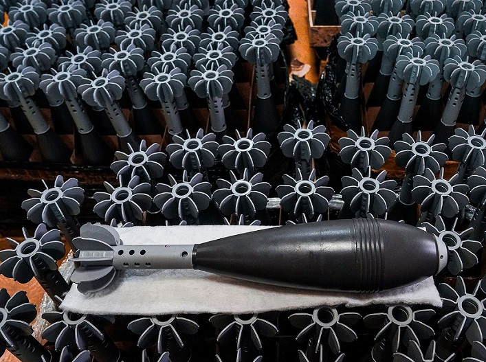 "Укроборонпром" разом з країною НАТО виробляє міни калібру 120 мм.