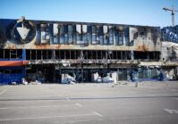 Epicenter-K kündigt den Bau eines neuen Einkaufszentrums an, das ein von den Russen zerstörtes ersetzen soll.