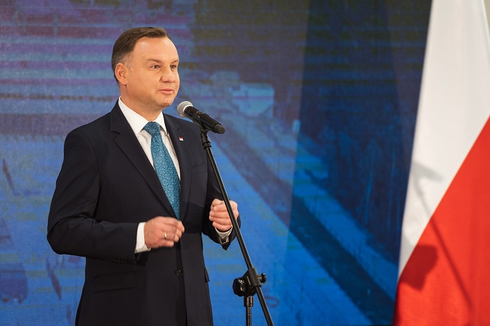 Andrzej Duda: modern weapons are key for Ukraine's defense against Russia.