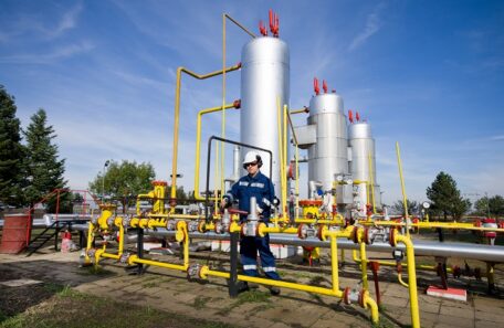 A new, plentiful gas well will produce 340,000 cubic meters of gas per day.