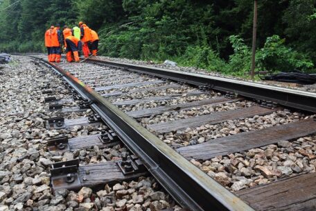 L’Ukraine a réparé un chemin de fer pour une future route de transit des chemins de fer polonais à travers l’Ukraine. 