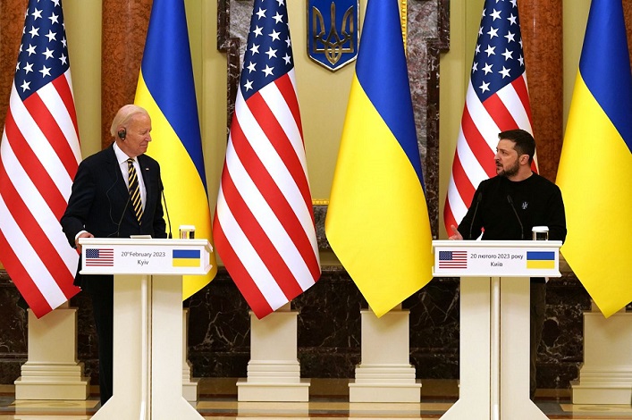 On the anniversary of the Revolution of Dignity, US President Joe Biden arrived in Kyiv and announced a new aid package.