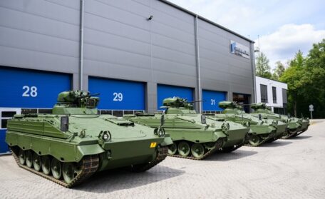 German Rheinmetall plans to build a tank production plant in Ukraine.