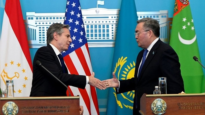 The US is helping Central Asia to abandon trade with the Russian Federation.