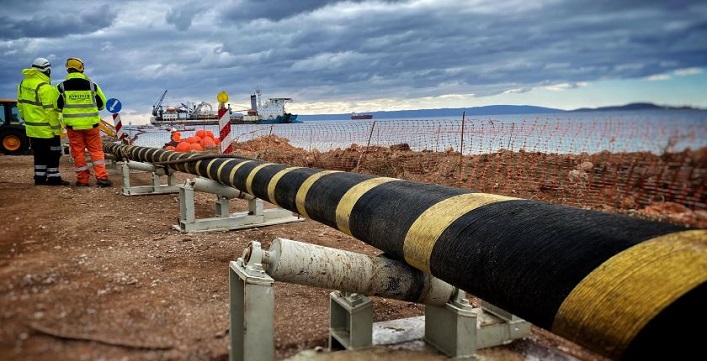 The world's longest underwater transmission line will provide Great Britain with green electricity.