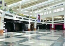 Más del 20% de la capacidad de los centros comerciales de la capital está vacío.
