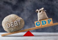 In the second quarter, Ukraine's gross external debt increased to 92.7% of GDP.