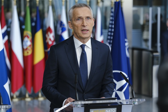 NATO has proposed a $100B five-year fund to aid Ukraine, but all members must reach agreement on the measure.