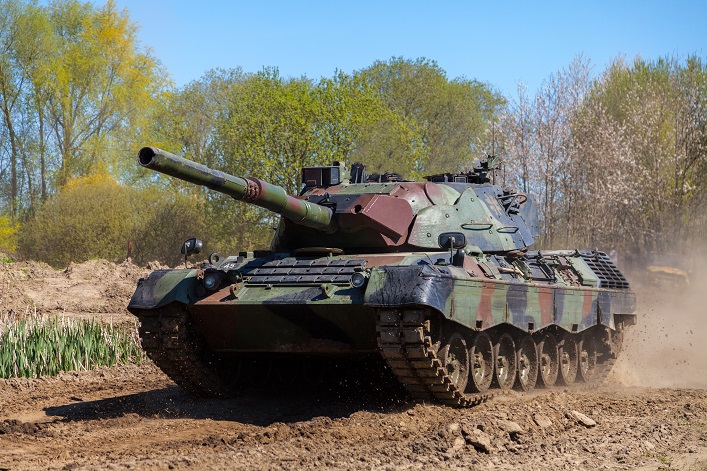 Germany has provided an aerial surveillance system and reconnaissance drones and will send over 100 Leopard 1A5s.