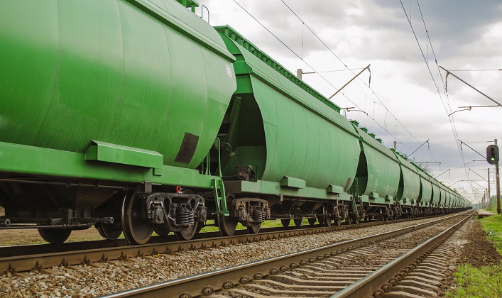 Ferrocarriles de Ucrania ha aumento de la entrega de cereales a Puertos marítimos después de que se reanudaron los envíos de la iniciativa del corredor de granos.