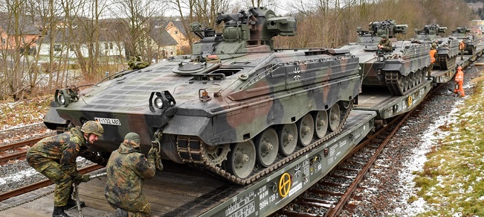 The German Marder 1 Infantry Fighting Vehicle