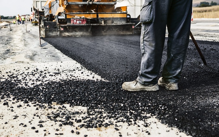 Ucrania ha aumentado la importación de betún para la reparación de carreteras en un 500%.