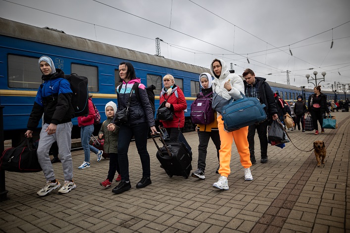 Casi la mitad de los refugiados ucranianos en Alemania no planean regresar a casa.
