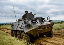 Bulgaria provides Ukraine with an armored vehicle defense aid package.