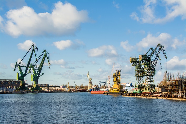 Le port d’Ust-Dunaisk remplacera le corridor céréalier: le port pourra recevoir des navires de taille Panamax. 